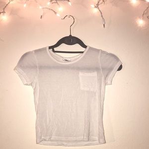 White Crop Top
